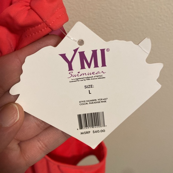 Yumi Kim One Piece Bathing Suit in Coral - Picture 3 of 7